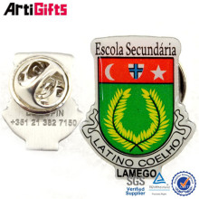 New product epoxy coated metal badges of famous brands